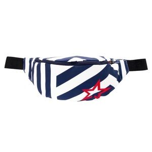 Perfect Moment Star Chevron Bum Belt Bag Waist Bag Fanny Pack Navy Blue